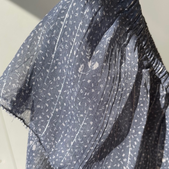 NWT Abercrombie Off-the-Shoulder Chiffon Bodysuit - Picture 6 of 6